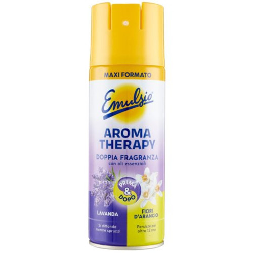 Освіжувач повітря Emulsio Aroma Therapy Doppia Fragranza Lavanda e Fiori d'Arancio, 350 мл